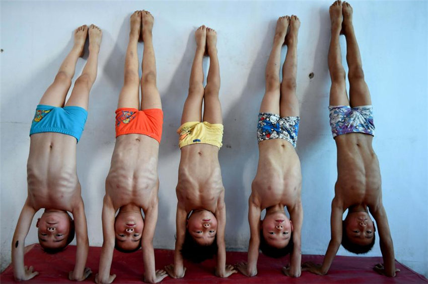 Früh übt sich, wer ein Turn-Star werden will