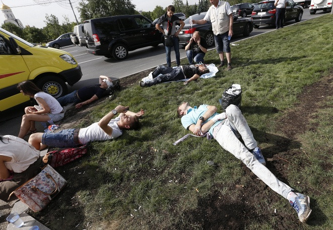 Moskauer U-Bahn entgleist