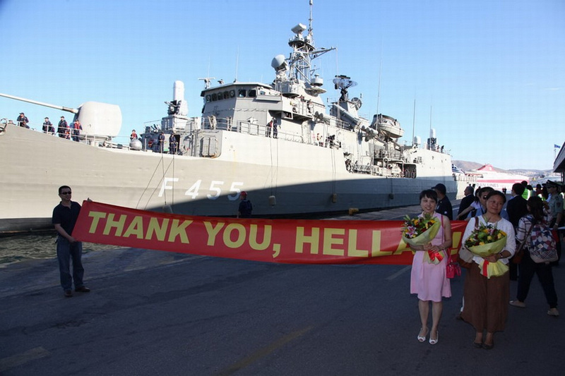 K?mpfe in Libyen: Evakuierte Chinesen treffen in Athen ein