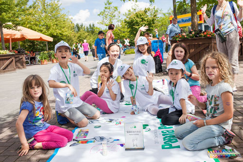 ?Panda Painting“ im Legoland