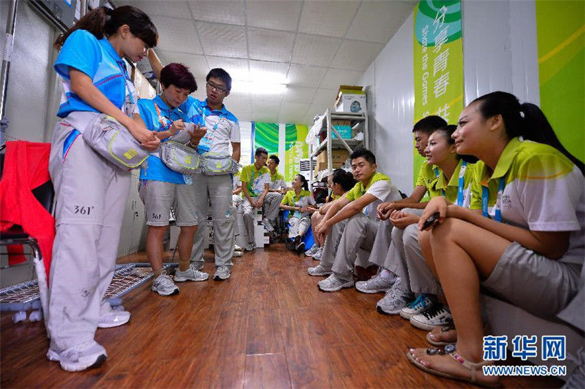 Die heimlichen Stars der Jugend-Spiele in Nanjing