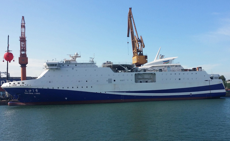 7800-Tonnen-Nachschubschiff vom Stapel gelaufen