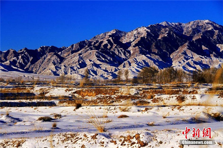 Wundersch?ne Winterlandschaft im Qilian-Gebirge