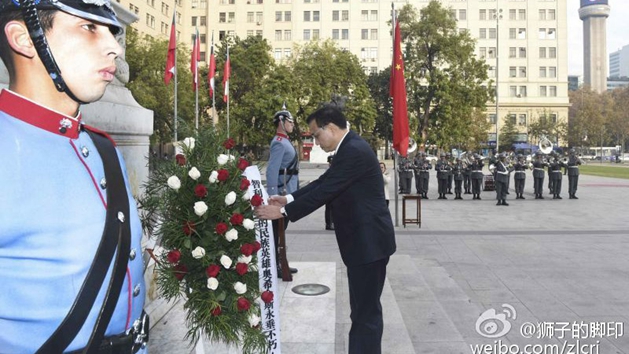 Li ehrt ?Vater der chilenischen Unabh?ngigkeit“