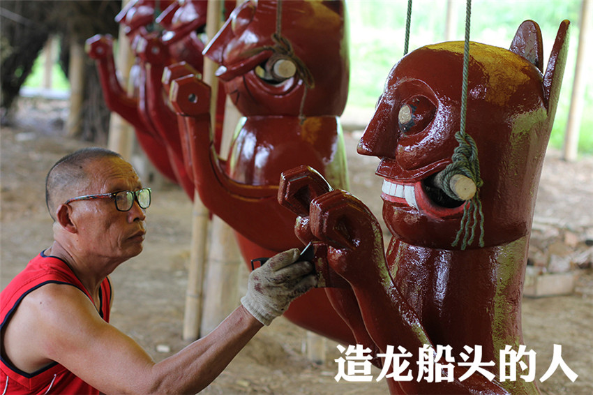 ?Drachenkopf“-Künstler in Aktion