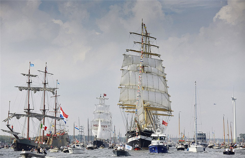 Amsterdamer Segelfestival 2015 er?ffnet