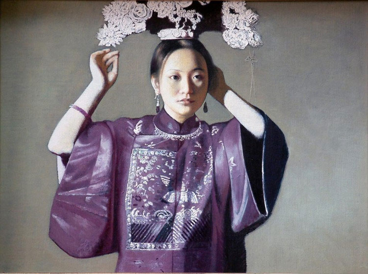 ?lmalerei: Einsame Frauen in der Verbotenen Stadt