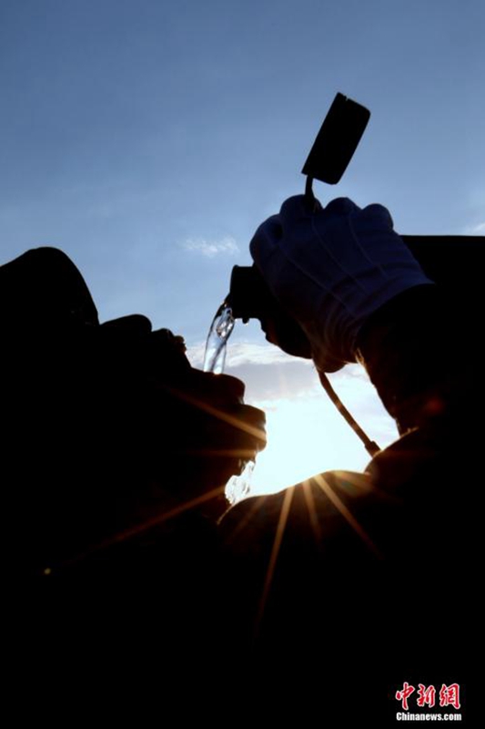 24 Stunden im Trainingscamp der WWII-Parade