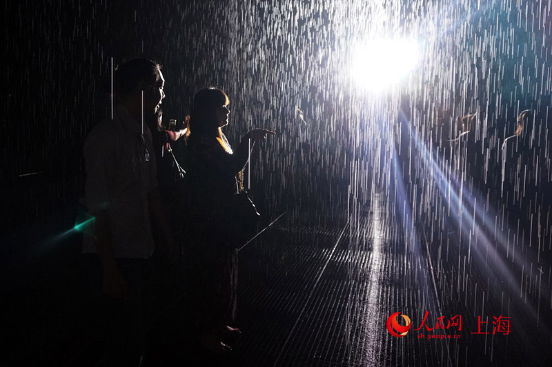 ?Rain Room“ debütiert in Shanghai