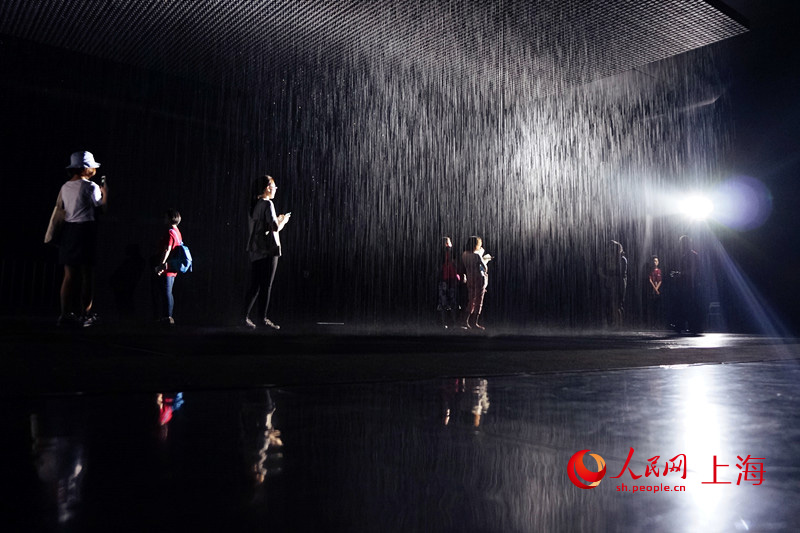 ?Rain Room“ debütiert in Shanghai