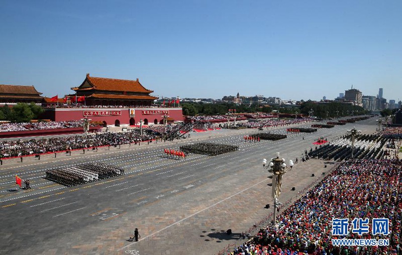 China feiert den Sieg im Zweiten Weltkrieg