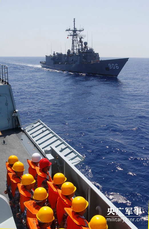 Erste chinesisch-?gyptische Marine-übung im Mittelmeer