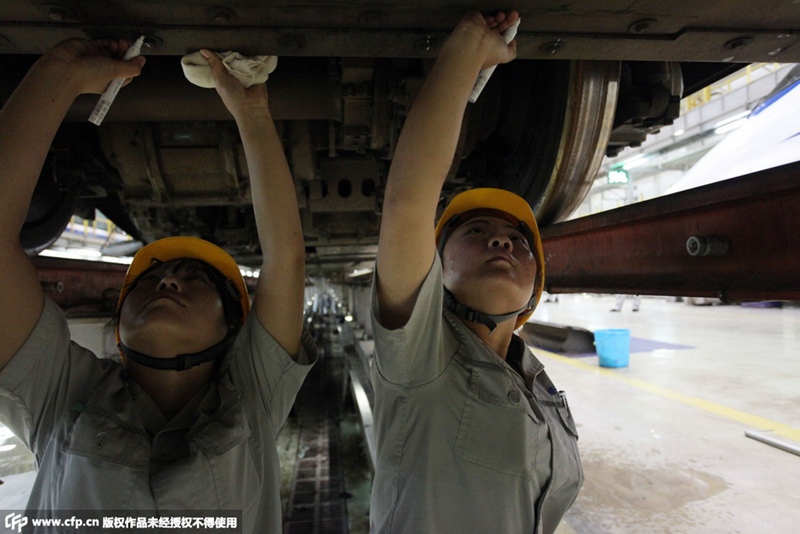 Xi'an bringt Hochgeschwindigkeitszüge wieder in Schuss