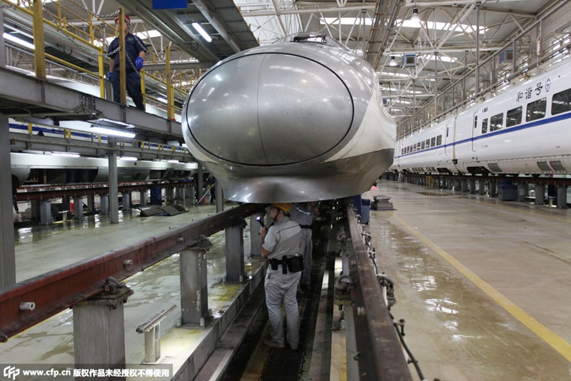Xi'an bringt Hochgeschwindigkeitszüge wieder in Schuss