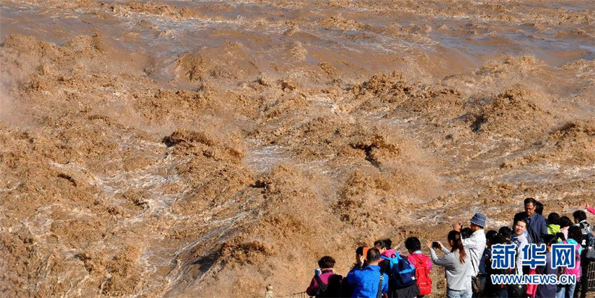 Spektakul?rer Hukou-Wasserfall