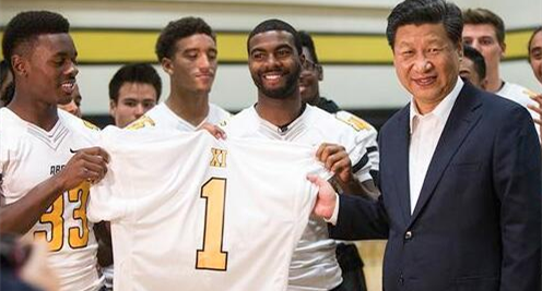 USA-Besuch: Xi Jinping besichtigt Lincoln High School