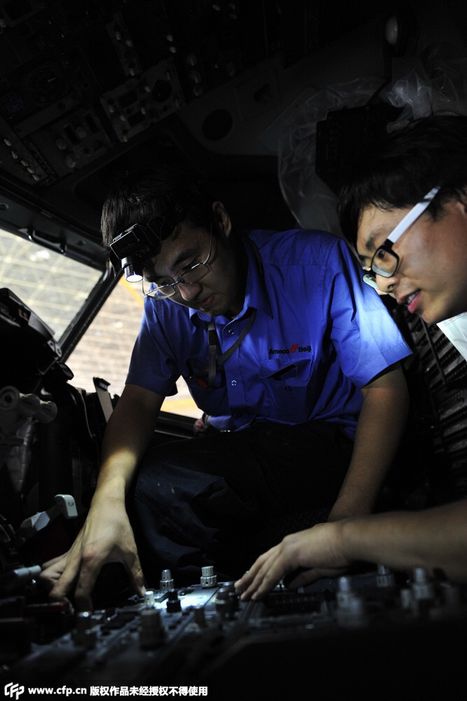 Chinas gr??tes ?Flugzeug-Krankenhaus“