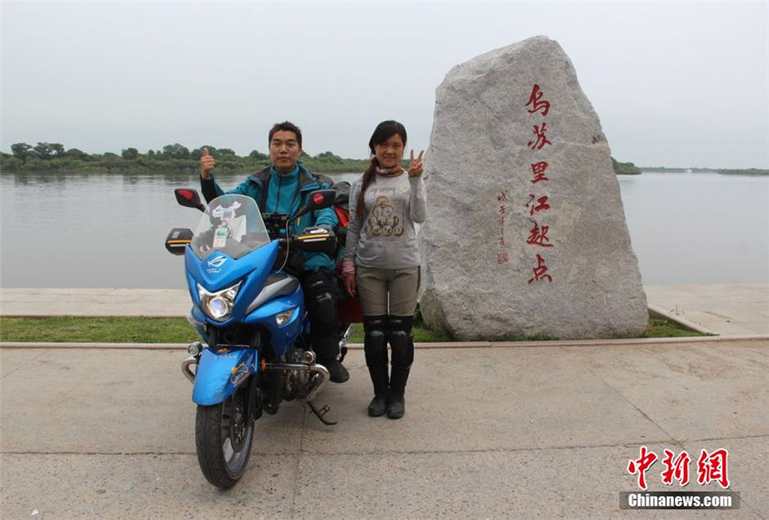 Mit dem Motorrad durch China