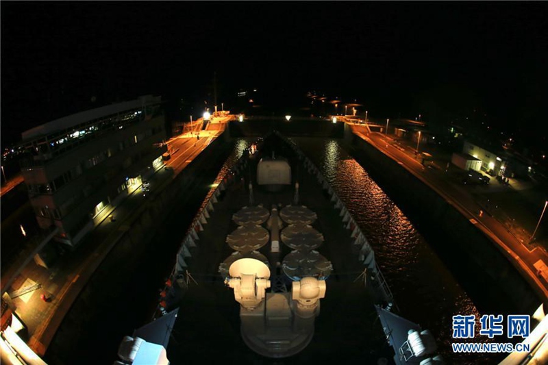 Chinesische Flotte f?hrt erstmals durch den Kieler Kanal