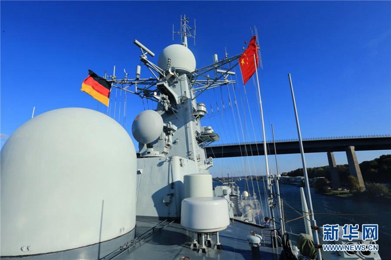 Chinesische Flotte f?hrt erstmals durch den Kieler Kanal