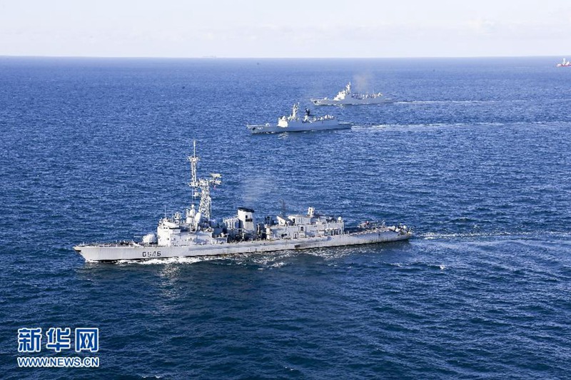 Chinesische und franz?sische Marine üben im ?rmelkanal