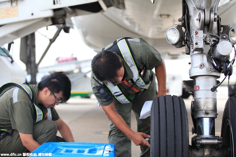 Ein Tag im Leben eines Flugzeugtechnikers