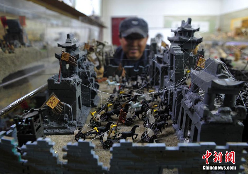 Historische Schlachten aus Stein