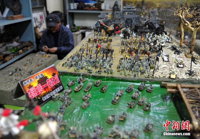 Historische Schlachten aus Stein