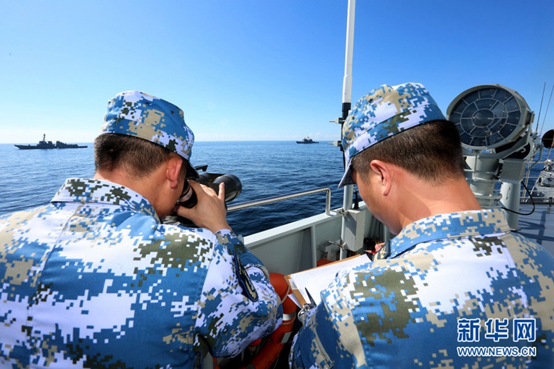 Erstes sino-amerikanisches Marineman?ver im Atlantik