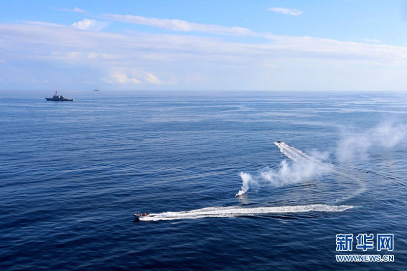 Erstes sino-amerikanisches Marineman?ver im Atlantik