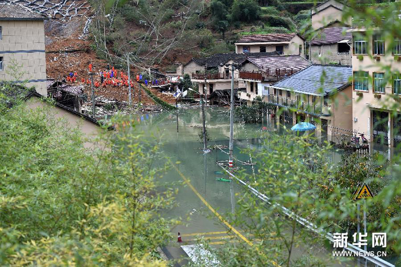 Erdrutsche in Zhejiang fordern 4 Tote und 33 Vermisste