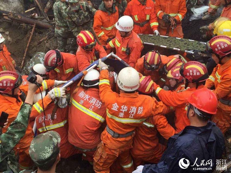 Erdrutsche in Zhejiang fordern 4 Tote und 33 Vermisste