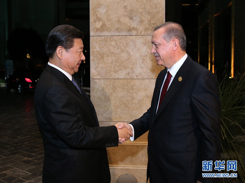 Xi trifft den türkischen Pr?sidenten