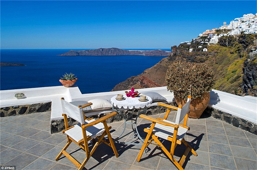 Die sch?nsten Felsenh?user am Meer