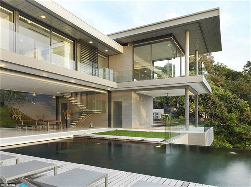 Die sch?nsten Felsenh?user am Meer