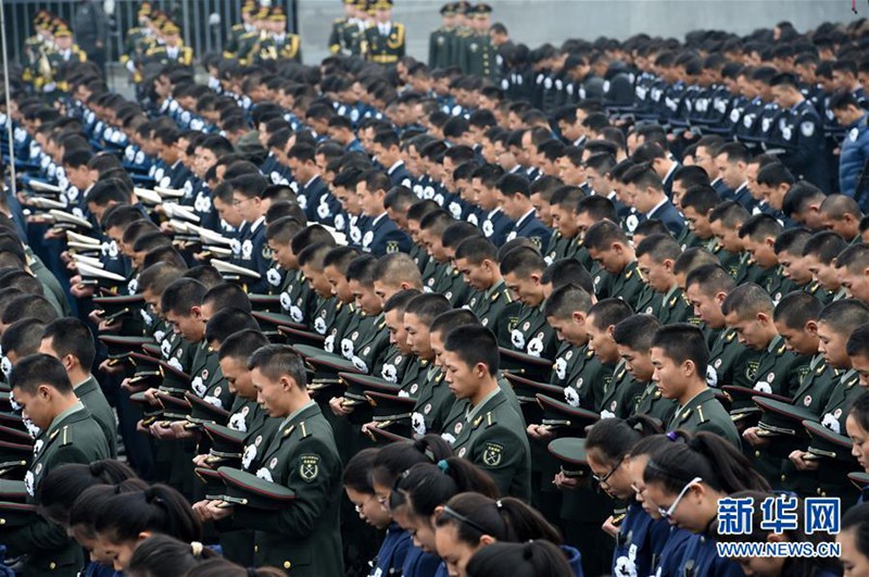 Staatsakt für die Opfer des Nanjing-Massakers