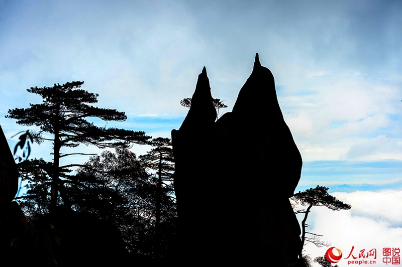 Das sch?ne Sanqing-Gebirge in Jiangxi