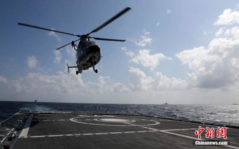 21. und 22. chinesische Sonderflotte auf Mission im Golf von Aden