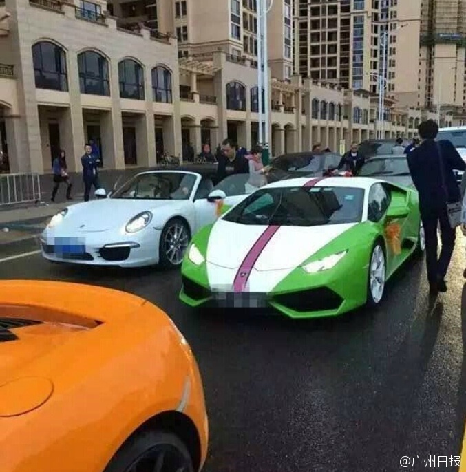 Protzige Hochzeit in Guangdong