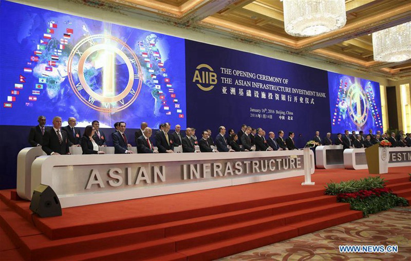 Er?ffnungszeremonie der AIIB in Beijing 