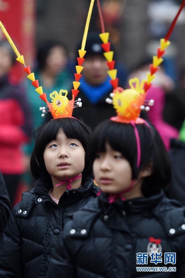 Feierlicher Tempelmarkt in Beijing