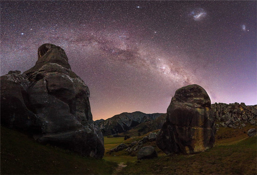 Milchstra?e so sch?n wie Sternenbrücke im Himmel