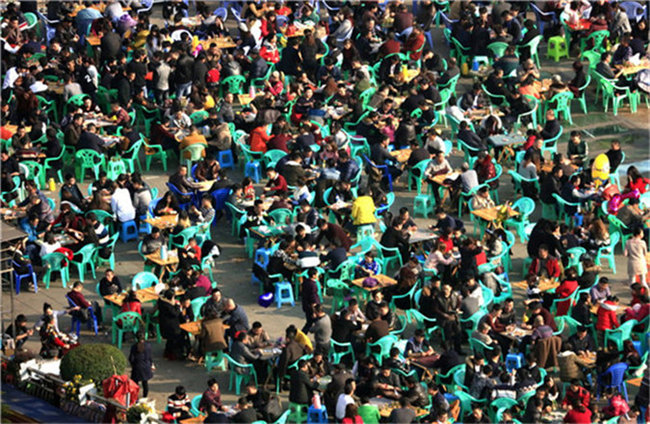 überblick über verschiedene Feiern anl?sslich des Frühlingsfests in China