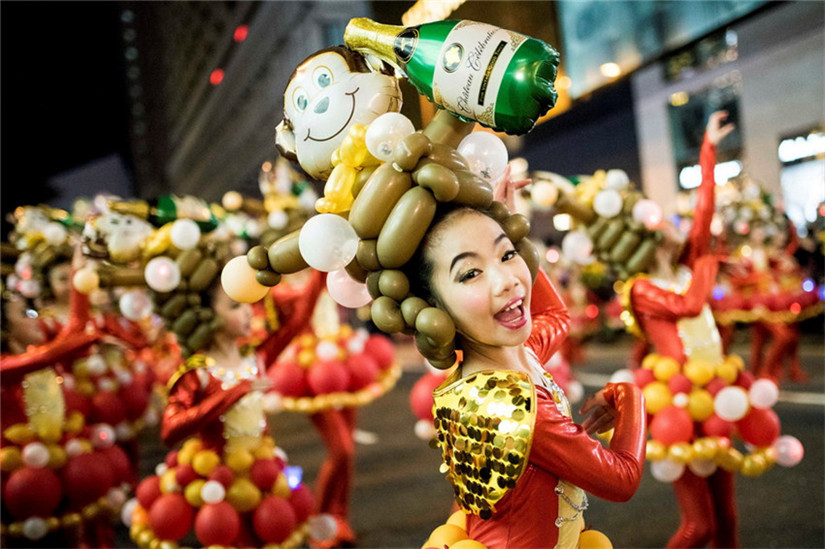 überblick über verschiedene Feiern anl?sslich des Frühlingsfests in China