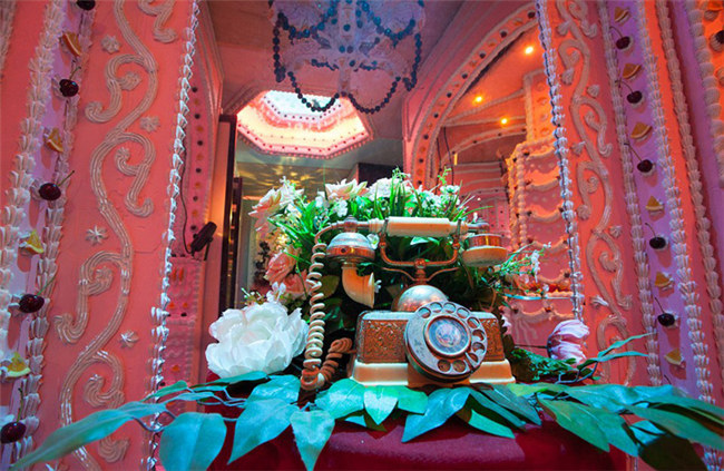 US-Künstler schaffen Ausstellungshalle aus Kuchen