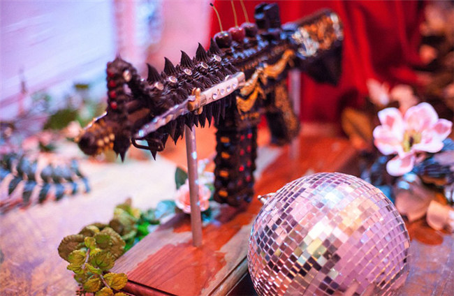 US-Künstler schaffen Ausstellungshalle aus Kuchen