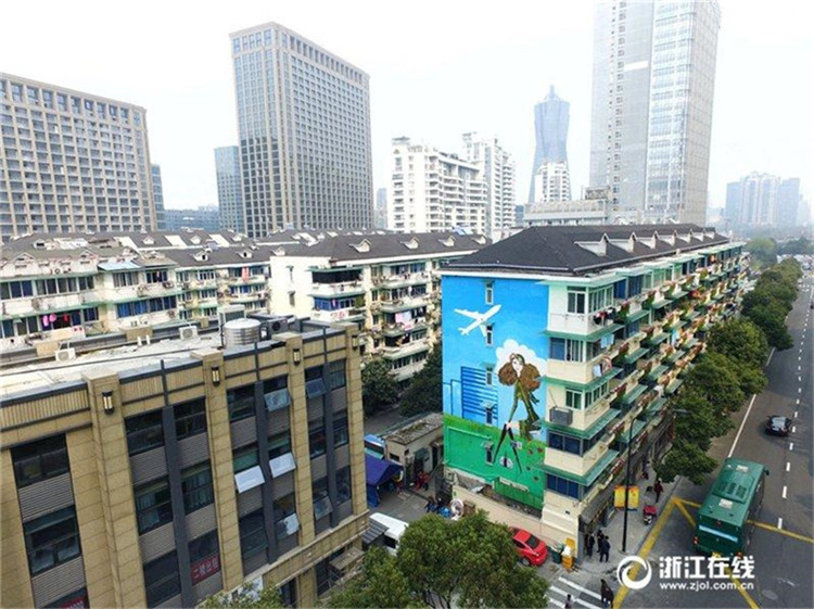 Alte Wohngeb?ude in Hangzhou erstrahlen in neuem Gewand