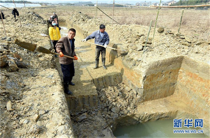 Chinas bisher ?ltestes Wasserbauwerk in Hangzhou entdeckt