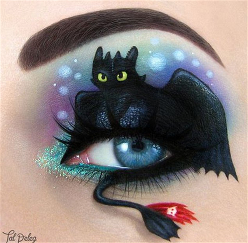 Israelische Künstlerin verwandelt Augen in M?rchenwelt