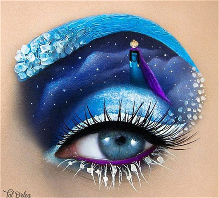 Israelische Künstlerin verwandelt Augen in M?rchenwelt